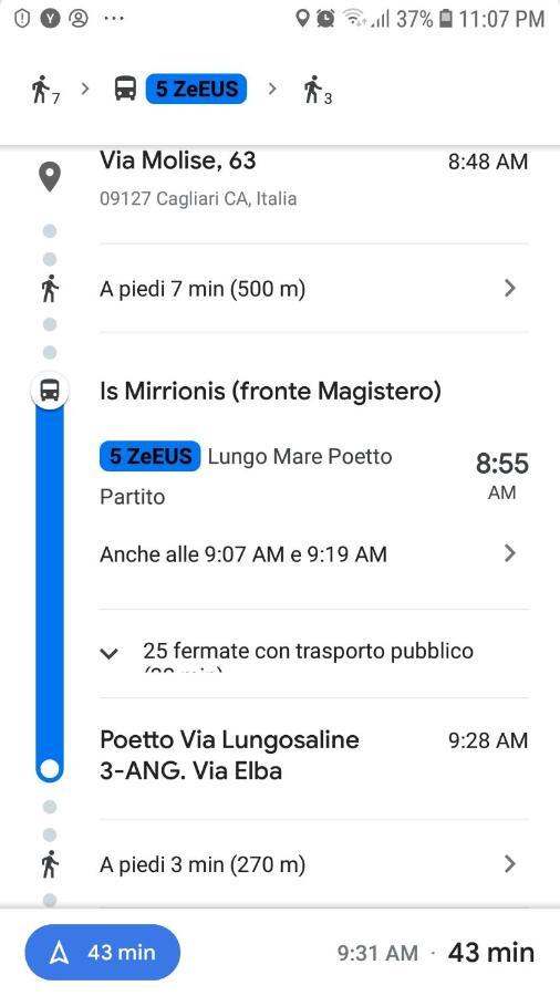 Mari Pintau Hotel Cagliari Bagian luar foto